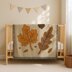 C2C CROCHET PATTERN Autumn Leaves Blanket Maple Graph Baby Throw Mother's Day Lapghan