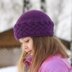 Lilac mood cable hat