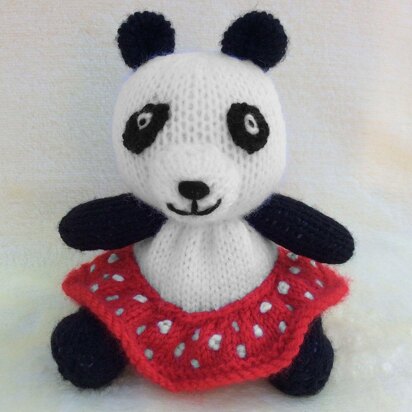 Soo from Sooty choc orange cover / toy - knitting pattern