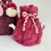 'Cables and Pompoms' Tea Cosy