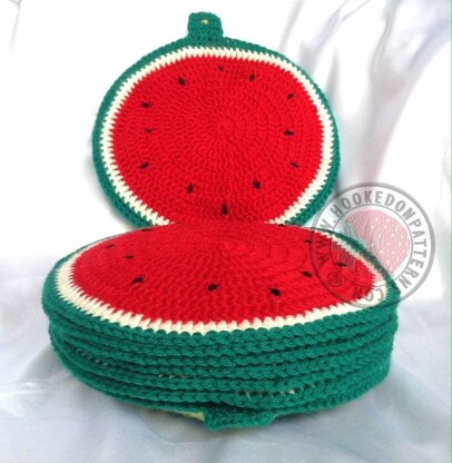 Sliced Watermelon Placemat Set