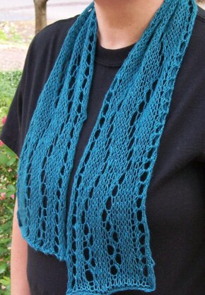 The Long and Winding Road scarf (5" x 40")