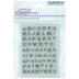 Stampendous Perfectly Clear Stamps - Small Typewriter Alphabet