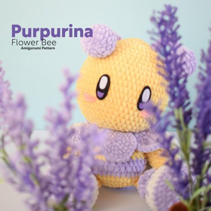 Purpurina the Flower Bee