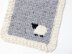 Little Sheep Baby Blanket Chunky Security