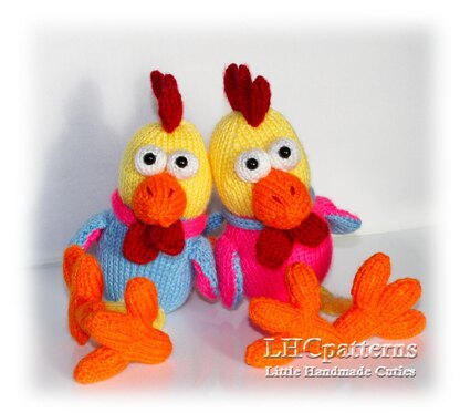 Rooster Knitting Pattern