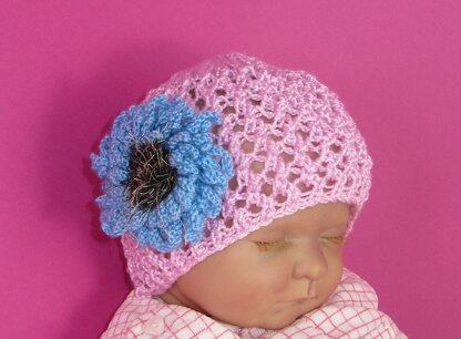 Baby Lacey Flower Skullcap