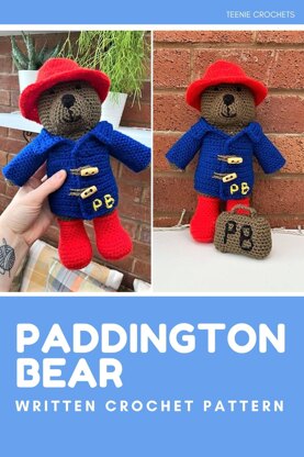 Paddington Bear Crochet Pattern