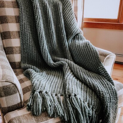 Succulent Throw Blanket