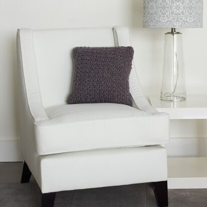 Classic Pillow in Bernat Soft Boucle