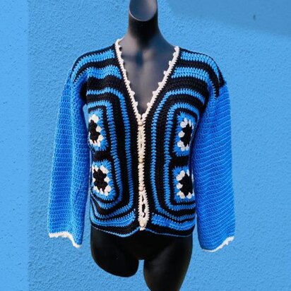 Boho Crochet Cardigan