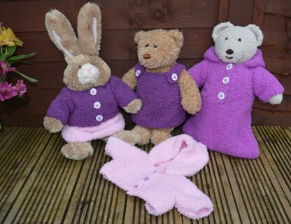 Teddy Bear Clothes Cuddles for Girls