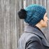 Worsted Popcorn Lace Hat
