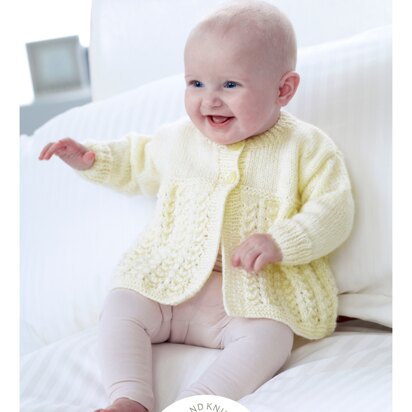 UKHKA 165 Cardigan & Matinee Coat - UKHKA165pdf - Downloadable PDF