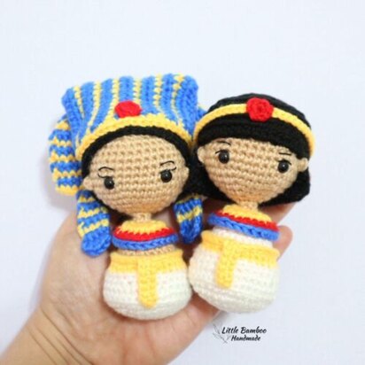 Egyptian King And Queen Keychain