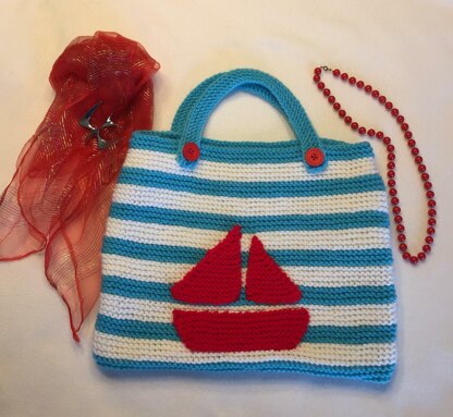 Nautical Tote Bag