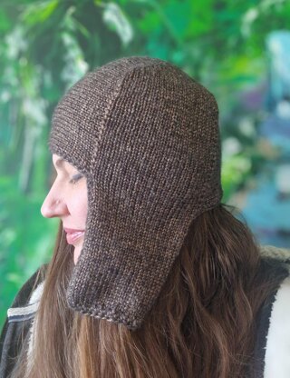 Forrest Earflap for Worsted yarn