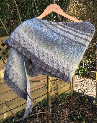 Snuggle Bunny shawl