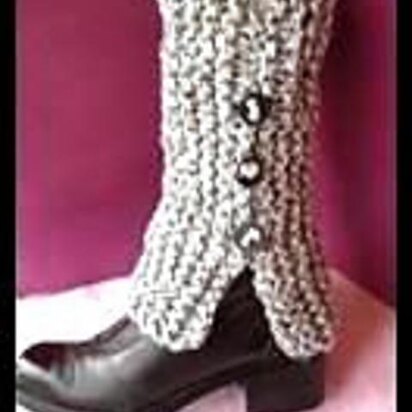 KNITTED LEGWARMER SPATS