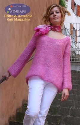 Bajkal Pullover in Adriafil Bacio