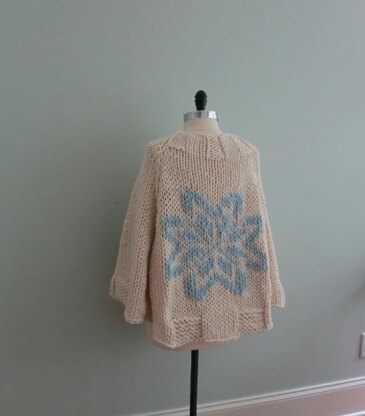 Snowy Poncho - Two Patterns - Many Possibilties