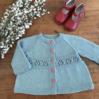 Chamomile cardigan Knitting pattern by Frogginette Knitting Patterns ...