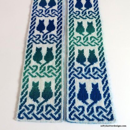 Celtic Cat Scarf