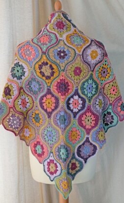 Mystical Lanterns Shawl