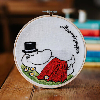 The Crafty Kit Company Ltd Moominpappa Embroidery Kit - 18cm