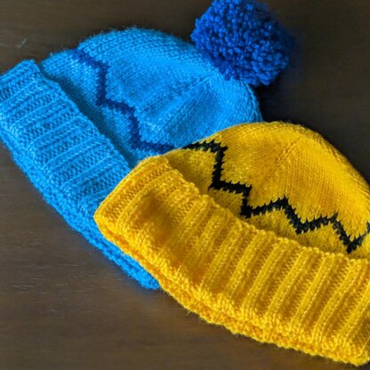 Charlie's Zig Zag Toque