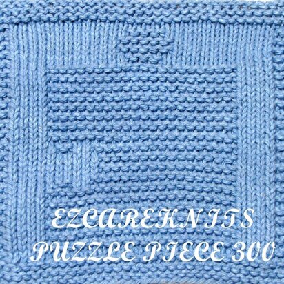 Puzzle Piece 300 - knitting pattern