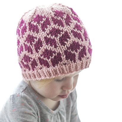 Tumbling Blocks Hat