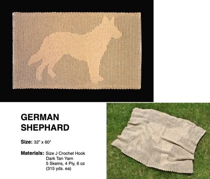 German Shephard Afghan