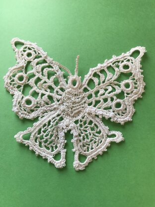 Irish Crochet Butterfly