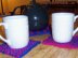 Noro Niceties - coasters for cups & the pot, too