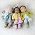 Cardigan + booties for 14-16"/36-40 cm Waldorf Doll