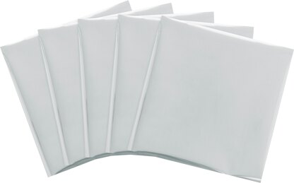 We R Memory Keepers Foil Quill 12"X12" Foil Sheets 15/Pkg - Silver Swan