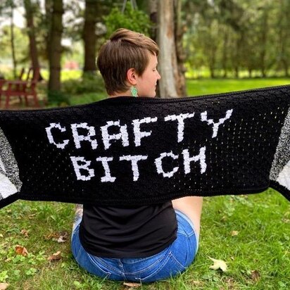 Crafty Bitch Pocket Shawl