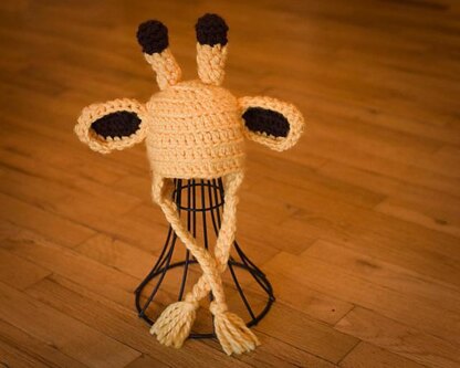 Giraffe Baby Hat & Diaper Cover