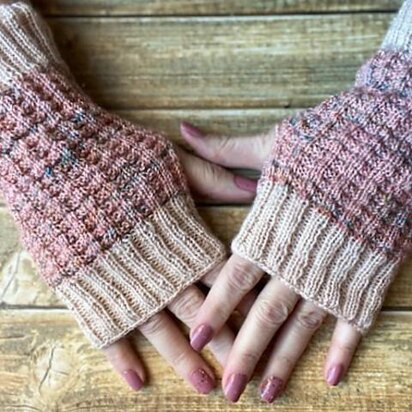 Made for More Fingerless Mitts