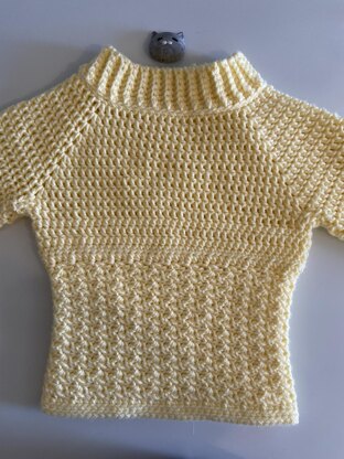 My 1st yoke sweater