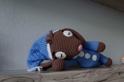 Amigurumi Häkelanleitung Schlafhase Sammy