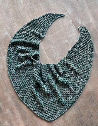 Return To Me Boomerang Shawl