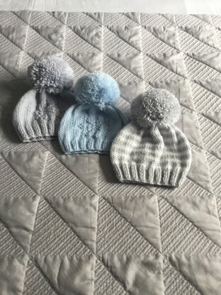 Kristin bobble baby hats