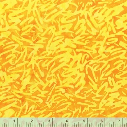 Anthology Fabrics Quiltessentials - Scribbles Yellow