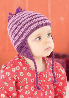 Berets and Helmets in Sirdar Snuggly 4 Ply 50g - 4474 - Downloadable PDF