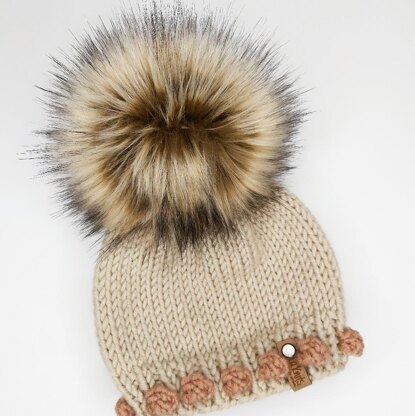 Bobble Brim Beanie