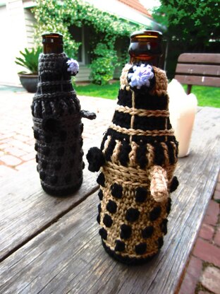 Dr. Who Dalek Bottle Cozy