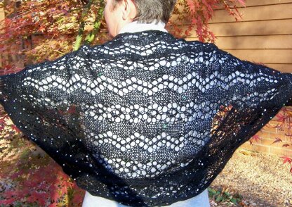 Sequined Spectacular shrug/shawl