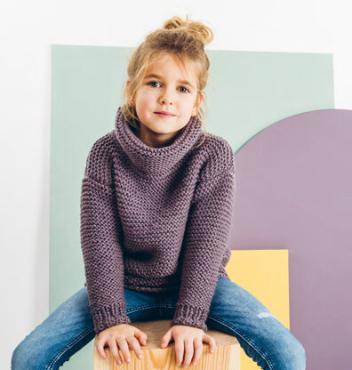 Sweater in Rico Essentials Soft Merino Aran - 801 - Downloadable PDF